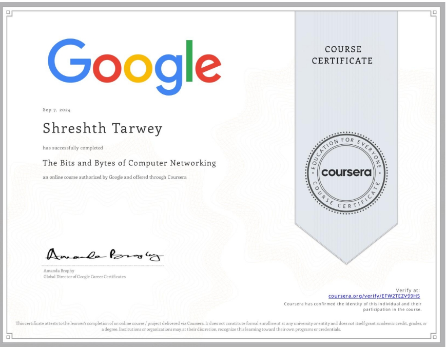 The Bits and Bytes of Computer Networking